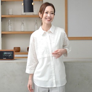 Button Shirt/Blouse Sleeve M 7/10 length