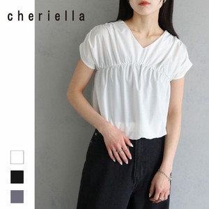 cheriella [SD Gathering] Button Shirt/Blouse Gathered Blouse French Sleeve