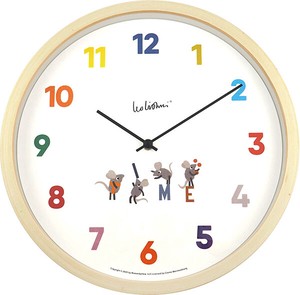 ウォールクロック レオ・リオーニ Leo Lionni Wall Clock Time