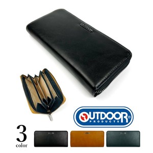 Long Wallet Round Fastener 3-colors