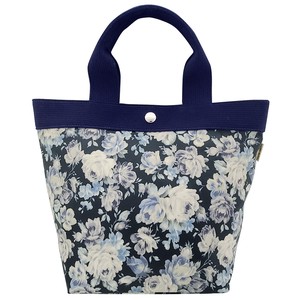 Tote Bag Navy Small Floral Pattern