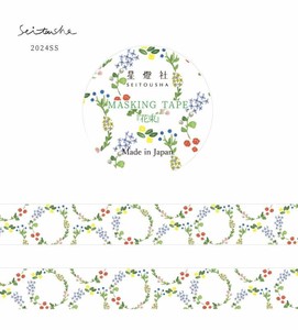 Washi Tape Washi Tape Bouquet Of Flowers NEW 2024 Spring/Summer Made in Japan