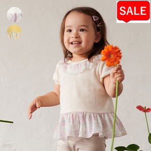 Babies Top Floral Pattern Switching