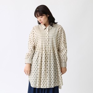 Pre-order Tunic Pintucked Pudding Cotton