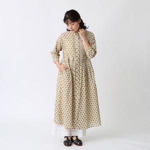 Pre-order Casual Dress Pudding Cotton One-piece Dress