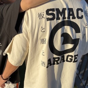 受注発注商品【smacGarage】　Original　Tシャツ　7.76oz　Heavy　ユニセックス　ホワイト