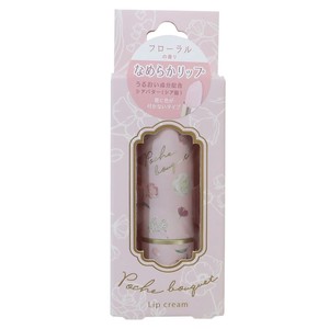 【コスメ雑貨】ポシェブーケ リップクリーム ピンク フローラルの香り