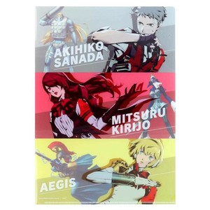 【A4クリアファイル】ペルソナ3 クリアファイル シングル A4 B
