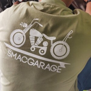 受注発注商品【smacGarage】L〜XLサイズ　Original　Tシャツ　7.76oz　Heavy　ユニセックス　カーキ