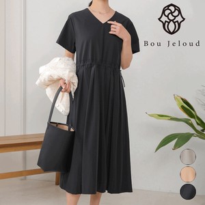 Casual Dress Design Casual One-piece Dress Drawstring Tuck 【2024NEW】