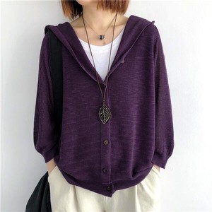 Cardigan Knitted Hooded Cardigan Sweater NEW