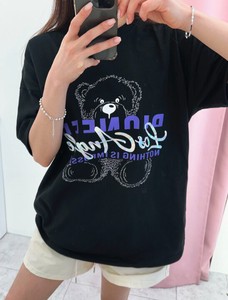 T-shirt T-Shirt Printed Bear 2024 Spring/Summer