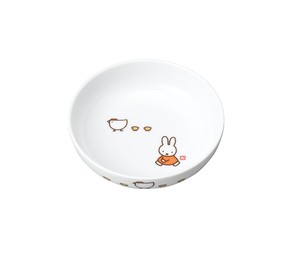 ミッフィーイングレーズ（こっこ親子）　小皿【日本製 磁器 食育 かわいい】