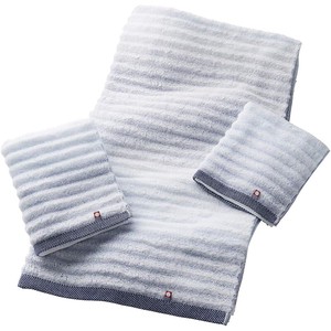 PLUS Imabari towel Hand Towel Blue Star Bath Towel Face Made in Japan