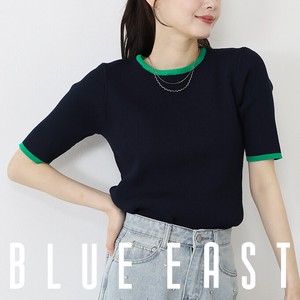 Sweater/Knitwear Color Palette Bicolor Ribbed Knit 2024 NEW