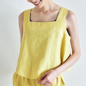 Button Shirt/Blouse Sleeveless 2024 Spring/Summer
