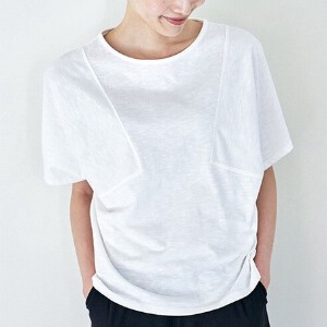T-shirt Dolman Sleeve Cotton 2024 Spring/Summer