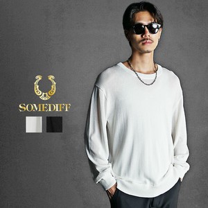 Sweater/Knitwear Plainstitch Crew Neck Knitted Plain Color Long Sleeves