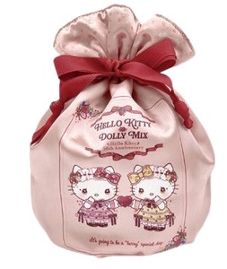 Pouch Hello Kitty Drawstring Bag