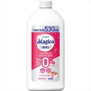 CHARMY　Magica　酵素＋（プラス）フレッシュピーチの香りつめかえ用 【 食器用洗剤 】