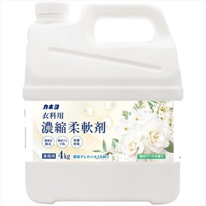 濃縮柔軟剤真白ブーケの香り　4kg 【 柔軟剤 】