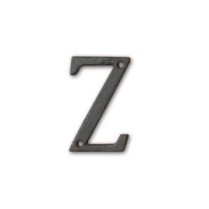 アイアンアルファベット Z