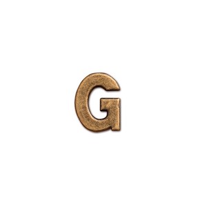 アルファベットパーツ G