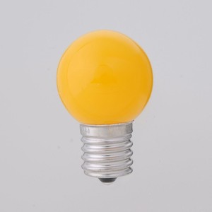 ELPA LED電球G30形E17 イエロー 屋内用 LDG1Y-G-E17-G243