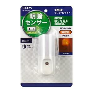 ELPA LEDセンサー付ライト 電球色 PM-L160(AM)