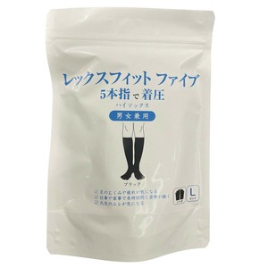 レックスフィット　ファイブ　5本ゆび着圧ソックス　L　5003