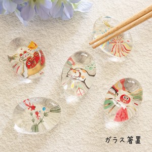 Chopsticks Rest Daruma Sea Bream Goldfish Japanese Pattern Made in Japan