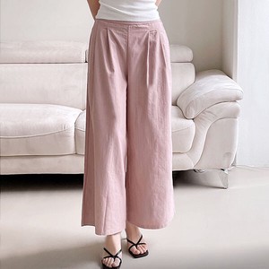 Full-Length Pant Pintucked Wide