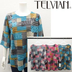 Tunic Design Jacquard Colorful 7/10 length