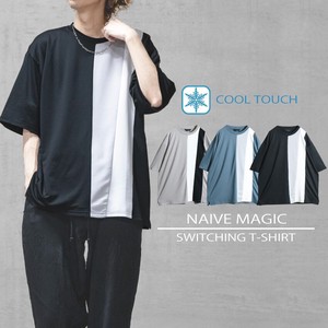T-shirt Georgette Switching Cool Touch