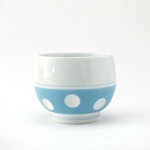 Japanese Teacup Polka Dots Hand-Painted Made in Japan