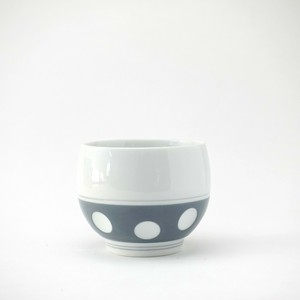 Japanese Teacup Polka Dots Hand-Painted Made in Japan