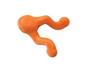 正規輸入品 アメリカ ウエストポウデザイン 犬用玩具 ゾゴフレックス ティジー L ZG061 オレンジ・TNG