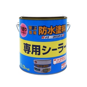 ニッペホームペイント 水性屋上防水塗料専用シーラー 1.3kg HUP106