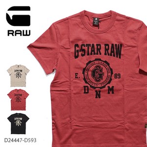 ジースター ロウ【G-STAR RAW】COLLEGIC T-SHIRT メンズ Tシャツ 半袖 ロゴ トップス