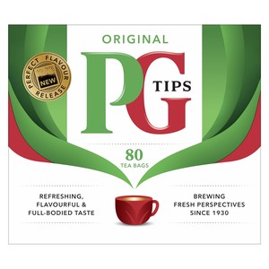 イギリス 紅茶 PG Tips ピージーチップス ティーバッグオリジナル80P [正規輸入品]