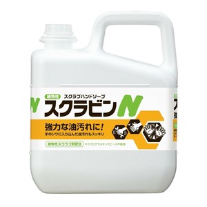 サラヤ　植物性スクラブハンドソープ　スクラビンN　5kg　23155