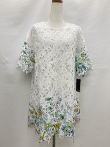 Casual Dress Pudding Floral Pattern 2024 Spring/Summer