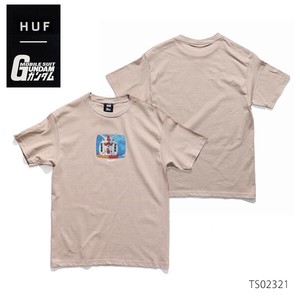 ハフ【HUF】SCANLINE S/S TEE ハフ × 機動戦士ガンダム Tシャツ 半袖  ロゴ メンズ コラボ