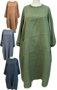 洋装/连衣裙 Design 2024年 洋装/连衣裙 双层纱布