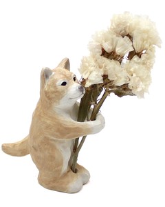Object/Ornament Dry flower Animal Shiba Dog