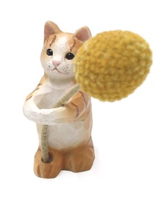 Object/Ornament Animals Dry flower Chatora-cat
