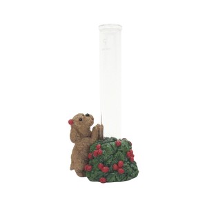 Object/Ornament Toy Poodle Animals Flower Vase