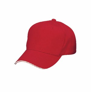 店舗スタッフ用帽子 9-1103_F キャップ 兼用 レッド フリーサイズ 住商モンブラン