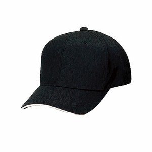 店舗スタッフ用帽子 9-1106_F キャップ 兼用 黒 フリーサイズ 住商モンブラン