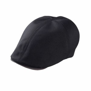 店舗スタッフ用帽子 9-1121_F ハンティングキャップ 兼用 黒/チャコール フリーサイズ 住商モンブラン